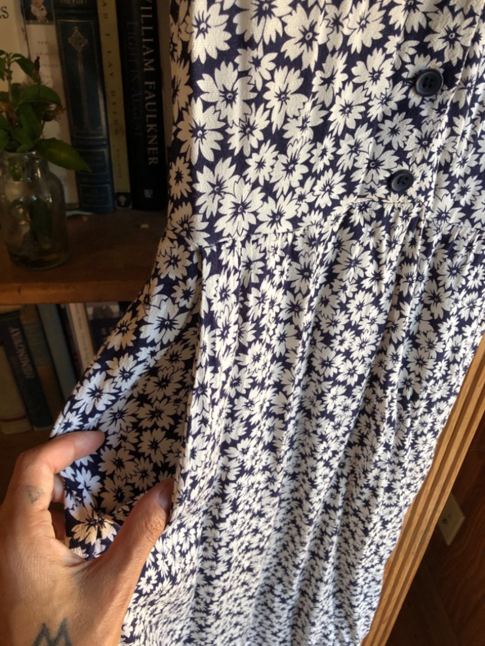 & Other Stories Floral Midi Dress - Picture 5 of 7